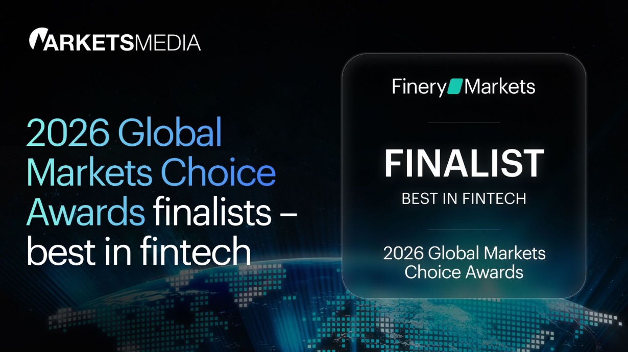 Finery Markets named finalist at Global Markets Choice Awards 2026