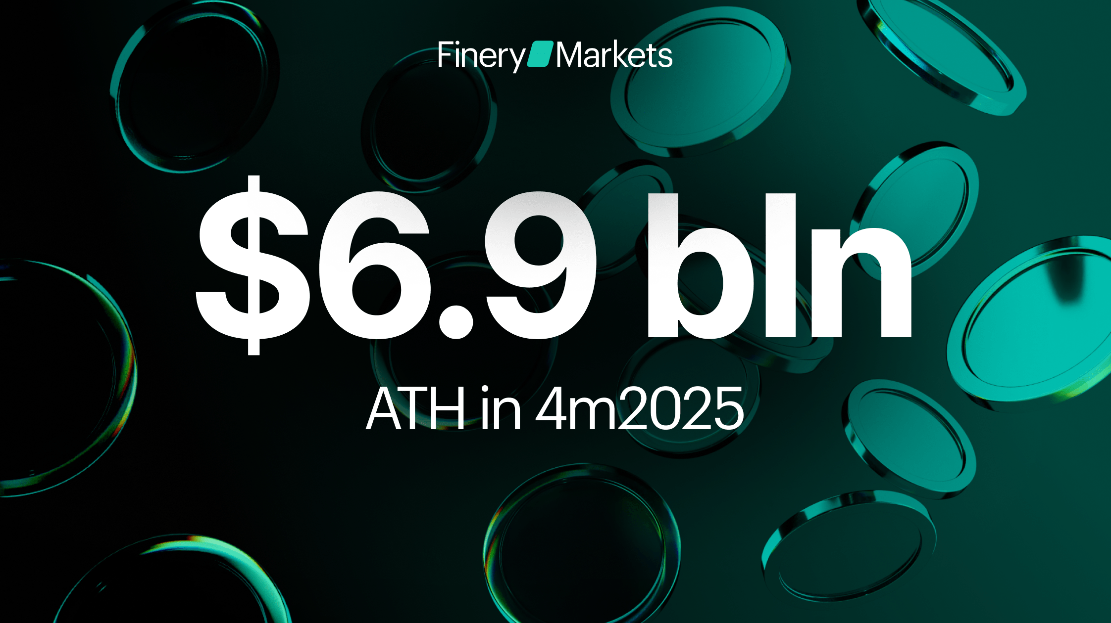 Finery Markets tops $6.9 bln in 2025 and extends ATH streak