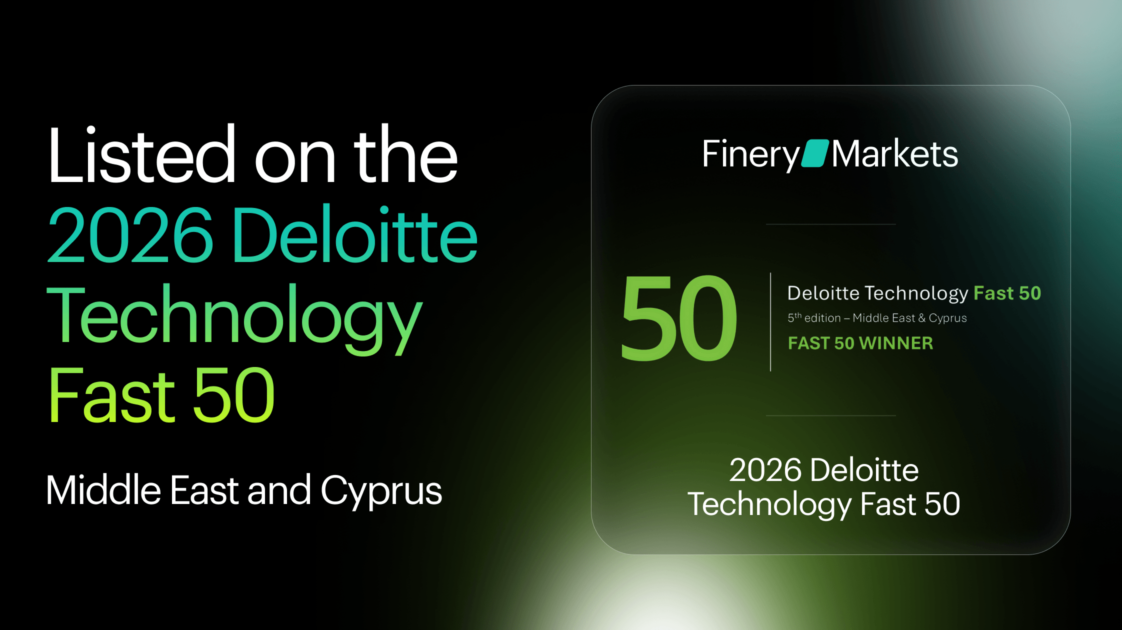 Finery Markets Named a Deloitte Technology Fast 50 Winner