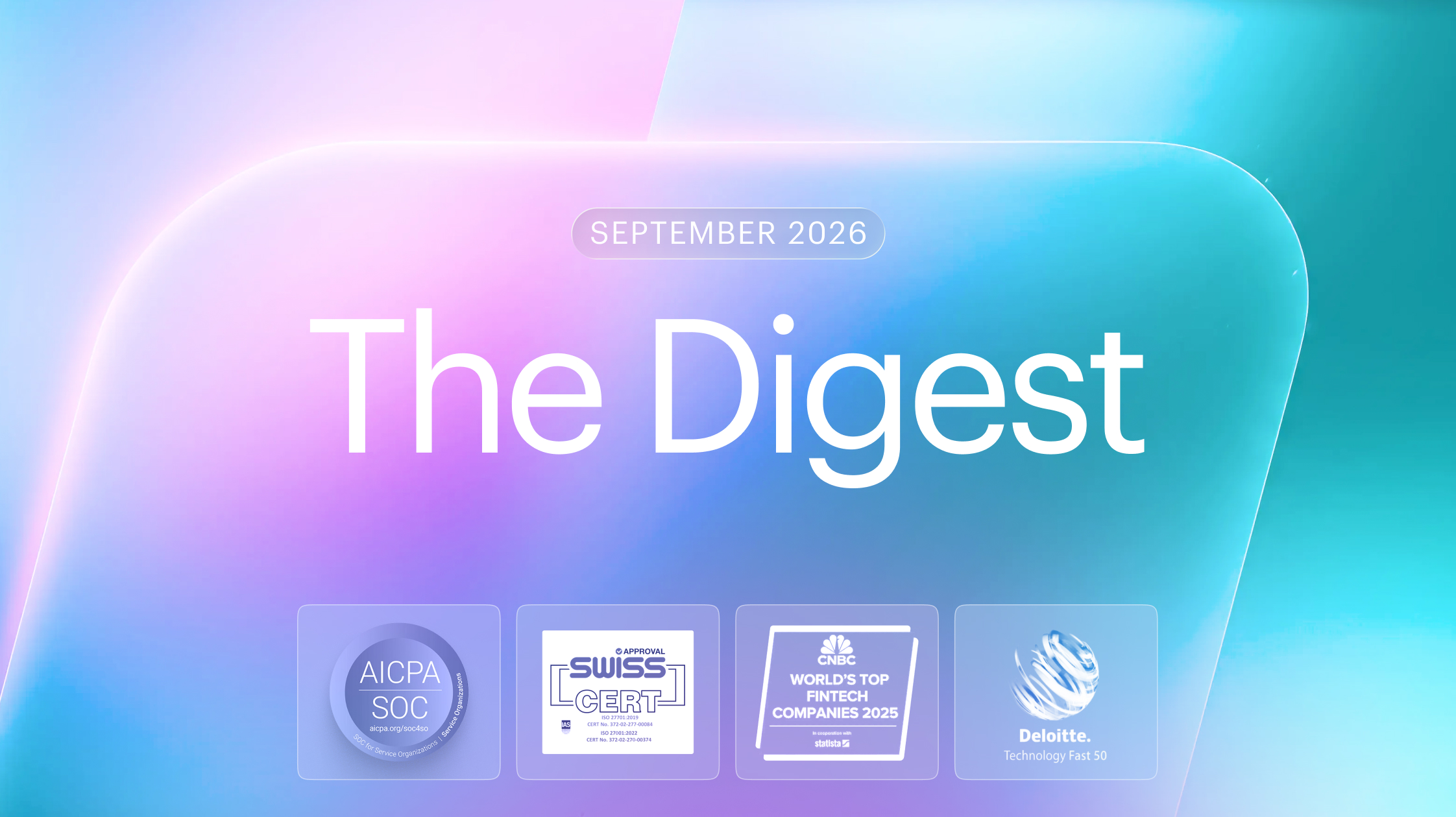 The Digest | September 2026