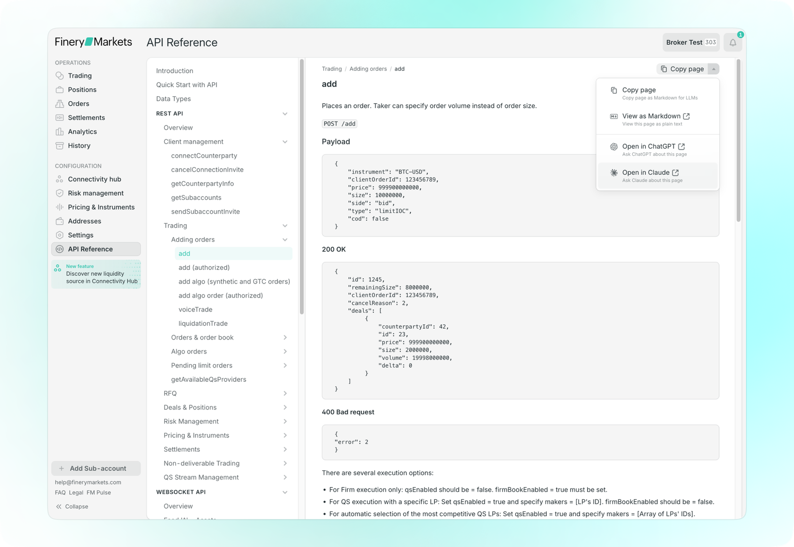 Embedded white-label stack: accelerated integration with native documentation